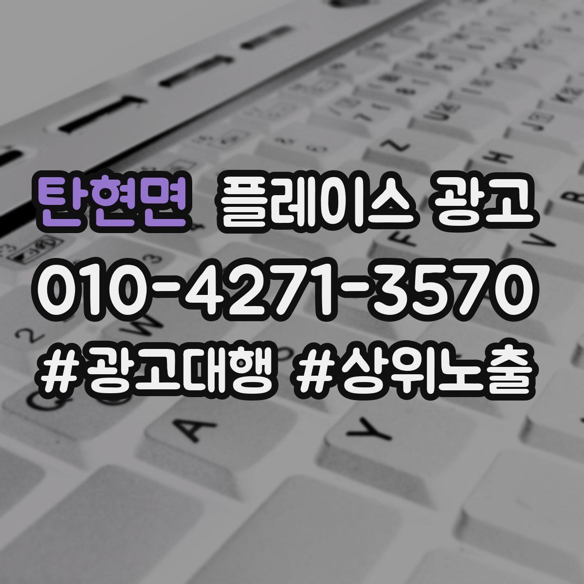 탄현면 플레이스 광고