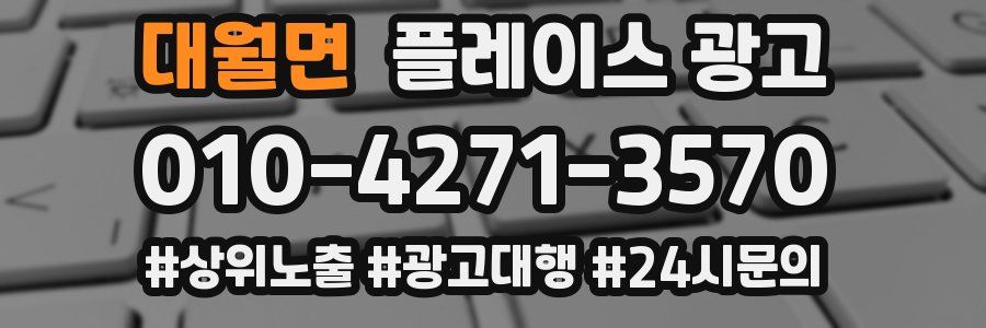 대월면 플레이스 광고