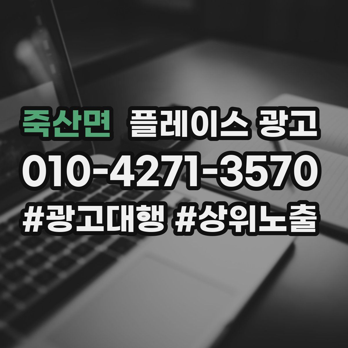 죽산면 플레이스 광고