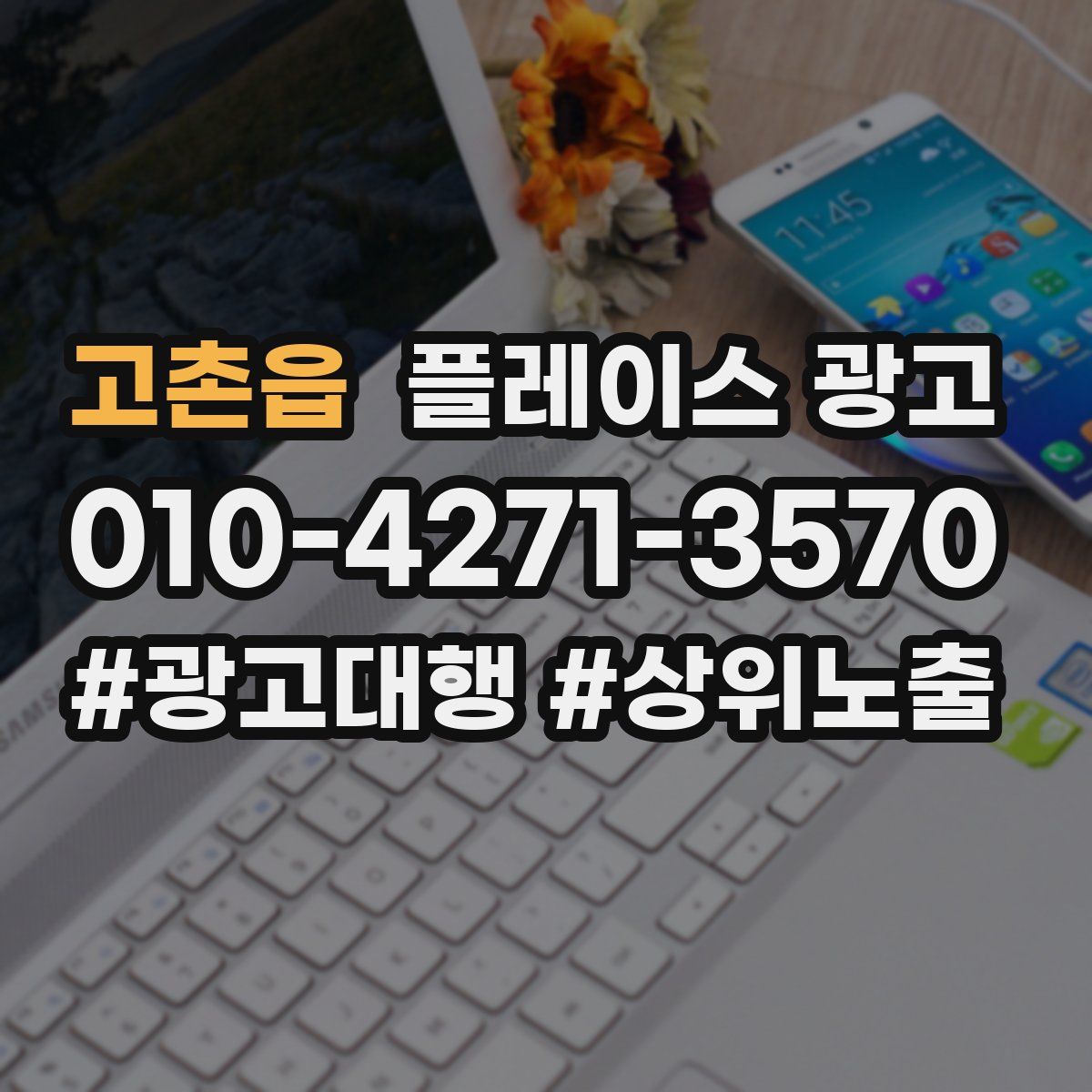 고촌읍 플레이스 광고
