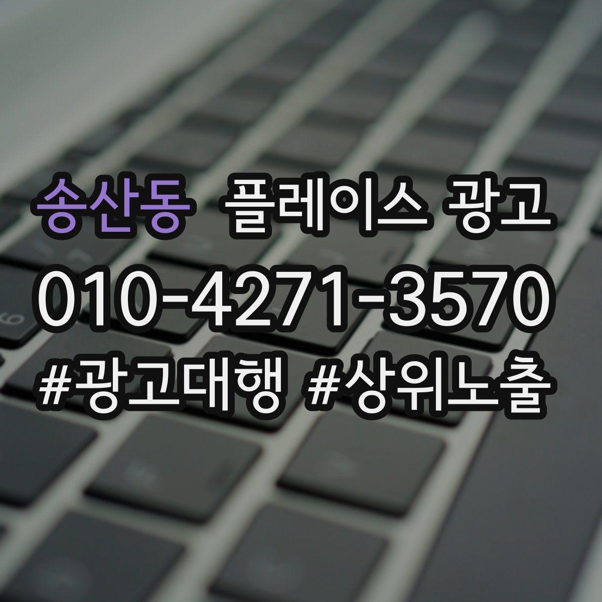 송산동 플레이스 광고