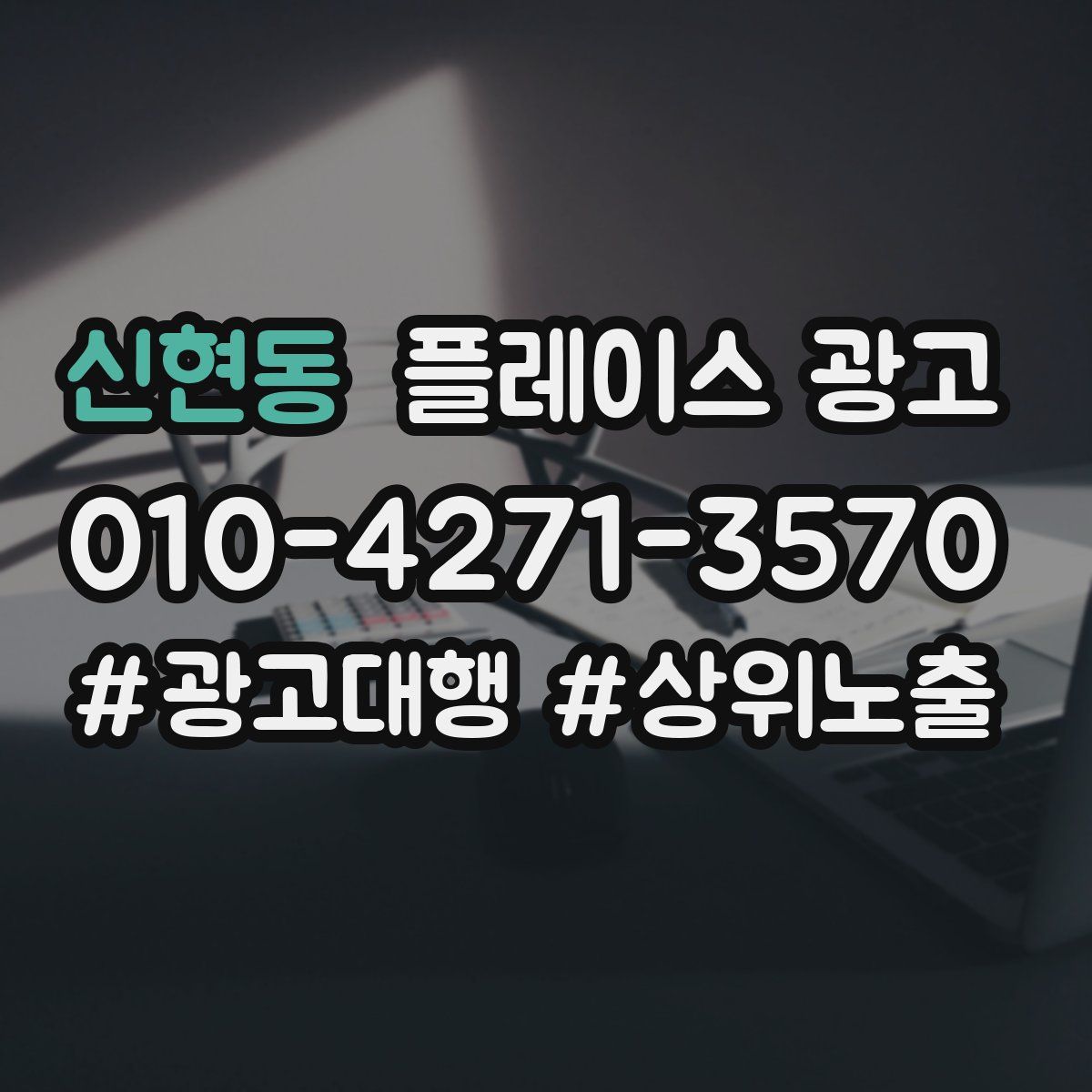 신현동 플레이스 광고