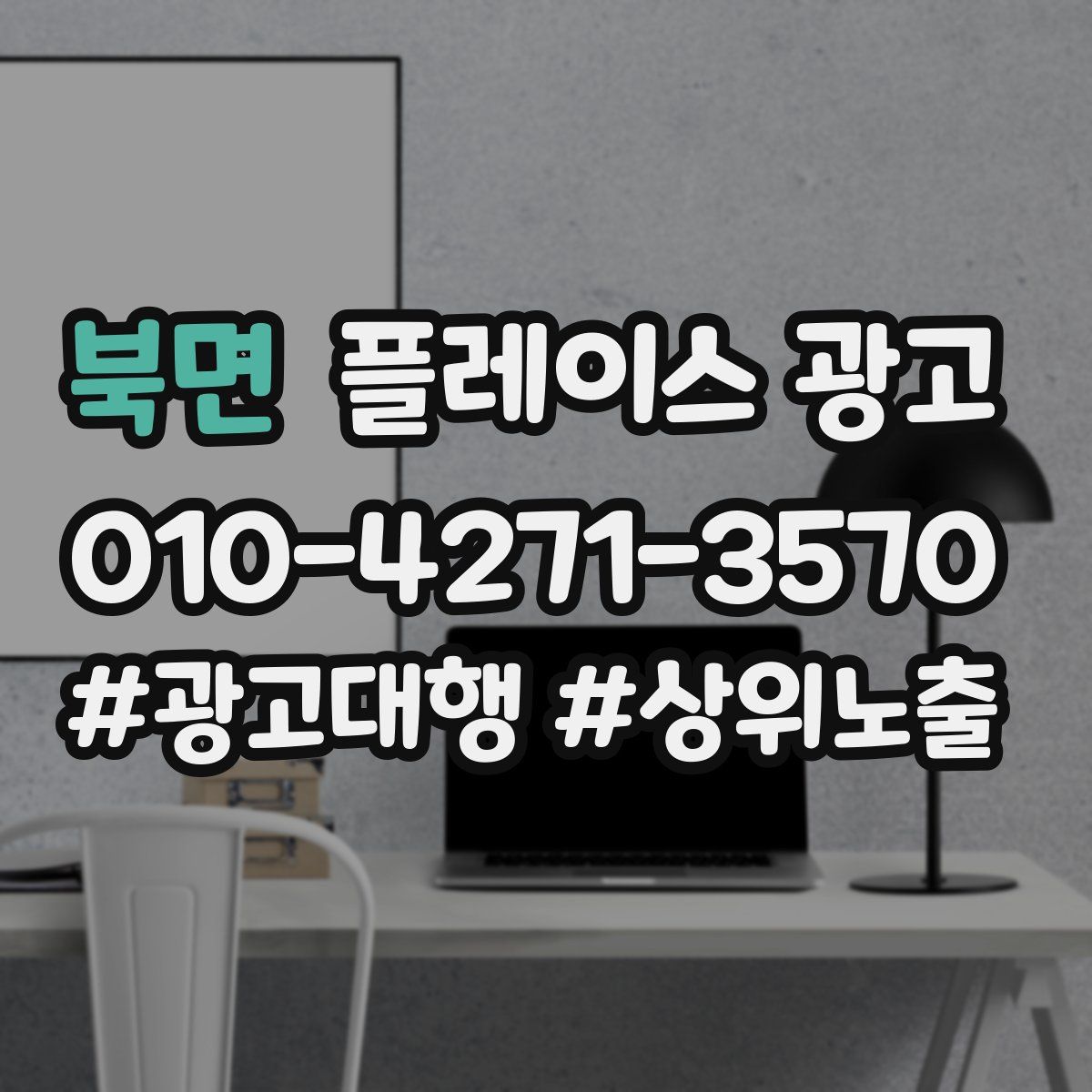 북면 플레이스 광고