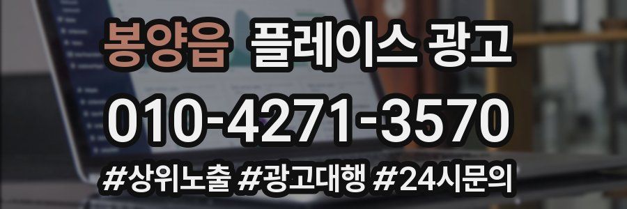 봉양읍 플레이스 광고