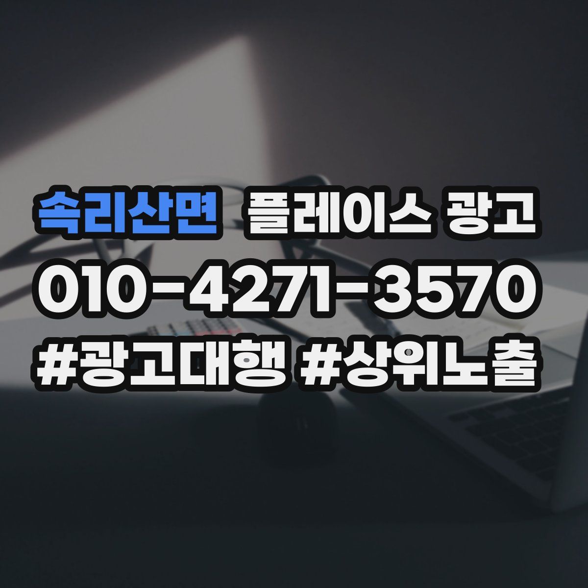 속리산면 플레이스 광고