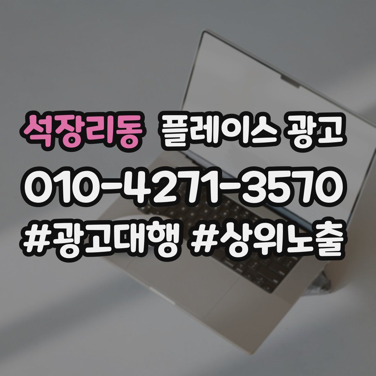 석장리동 플레이스 광고
