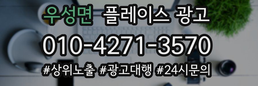 우성면 플레이스 광고