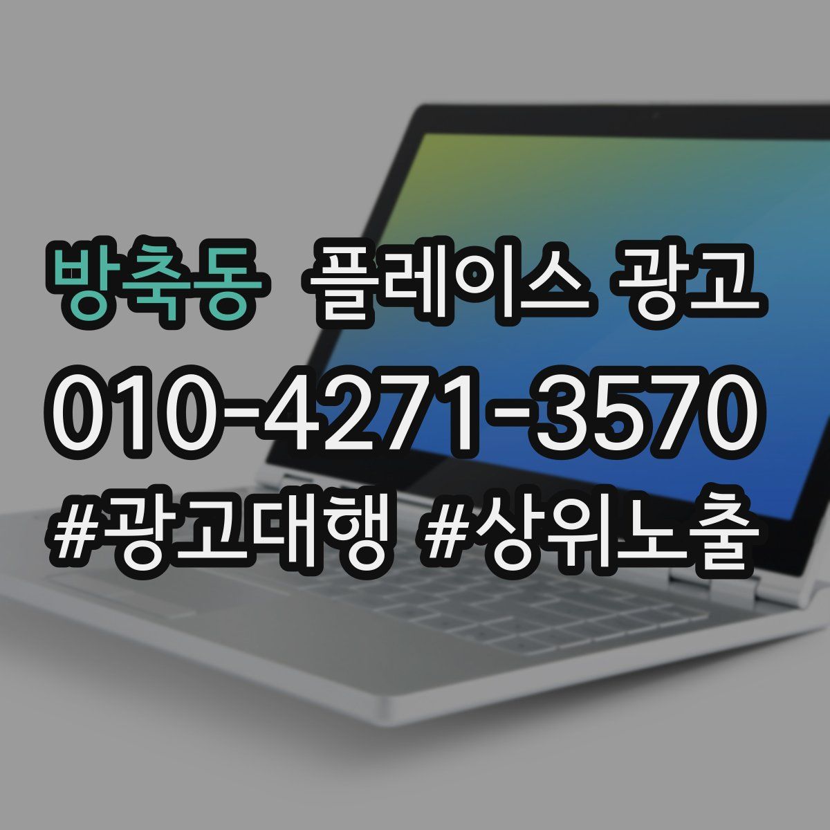 방축동 플레이스 광고