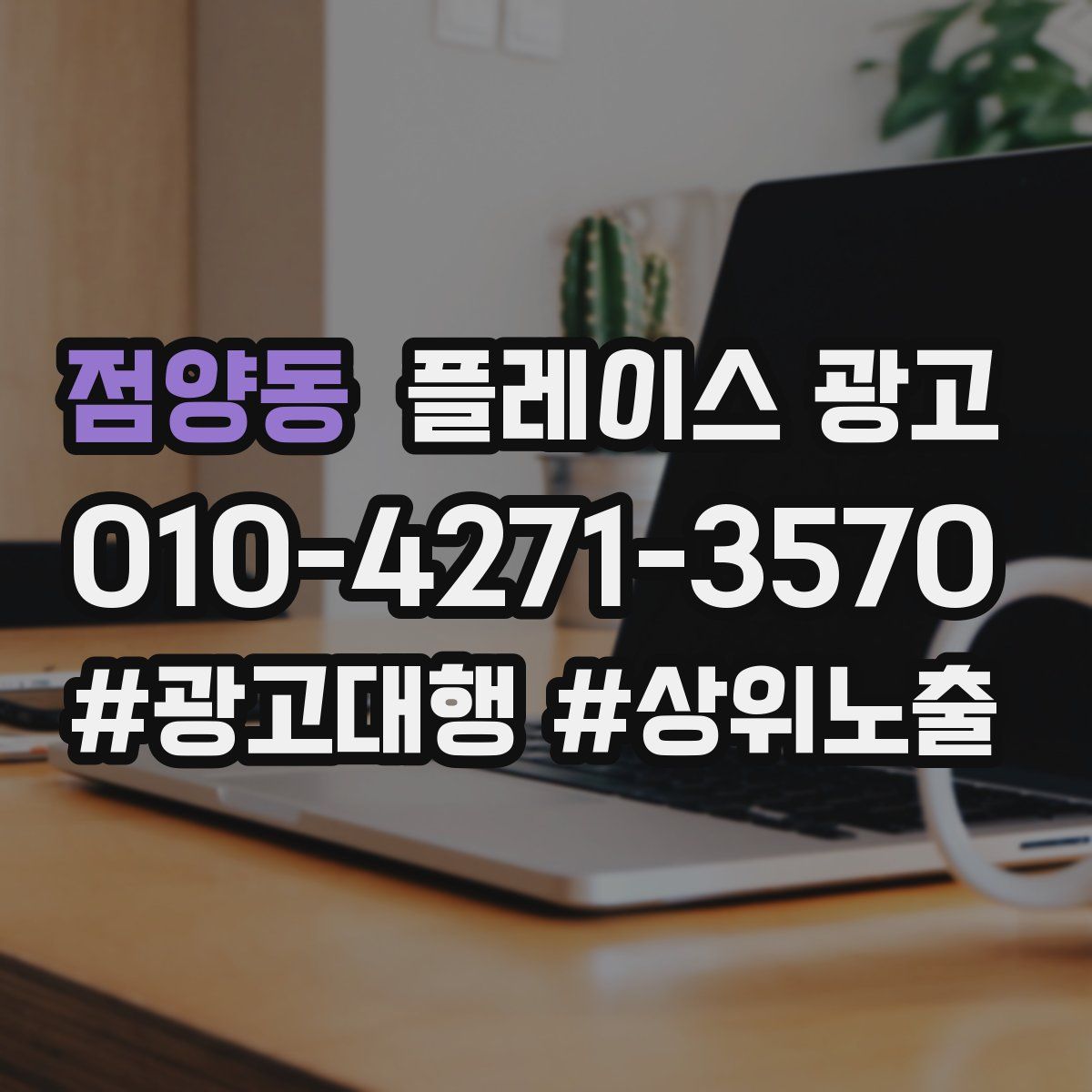 점양동 플레이스 광고