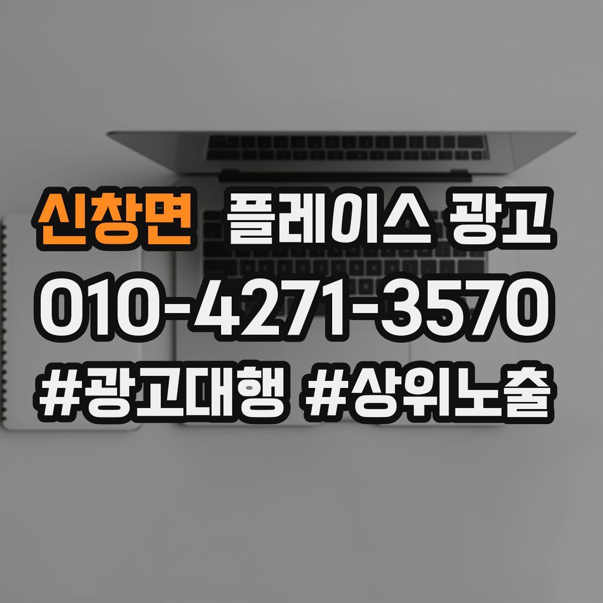신창면 플레이스 광고