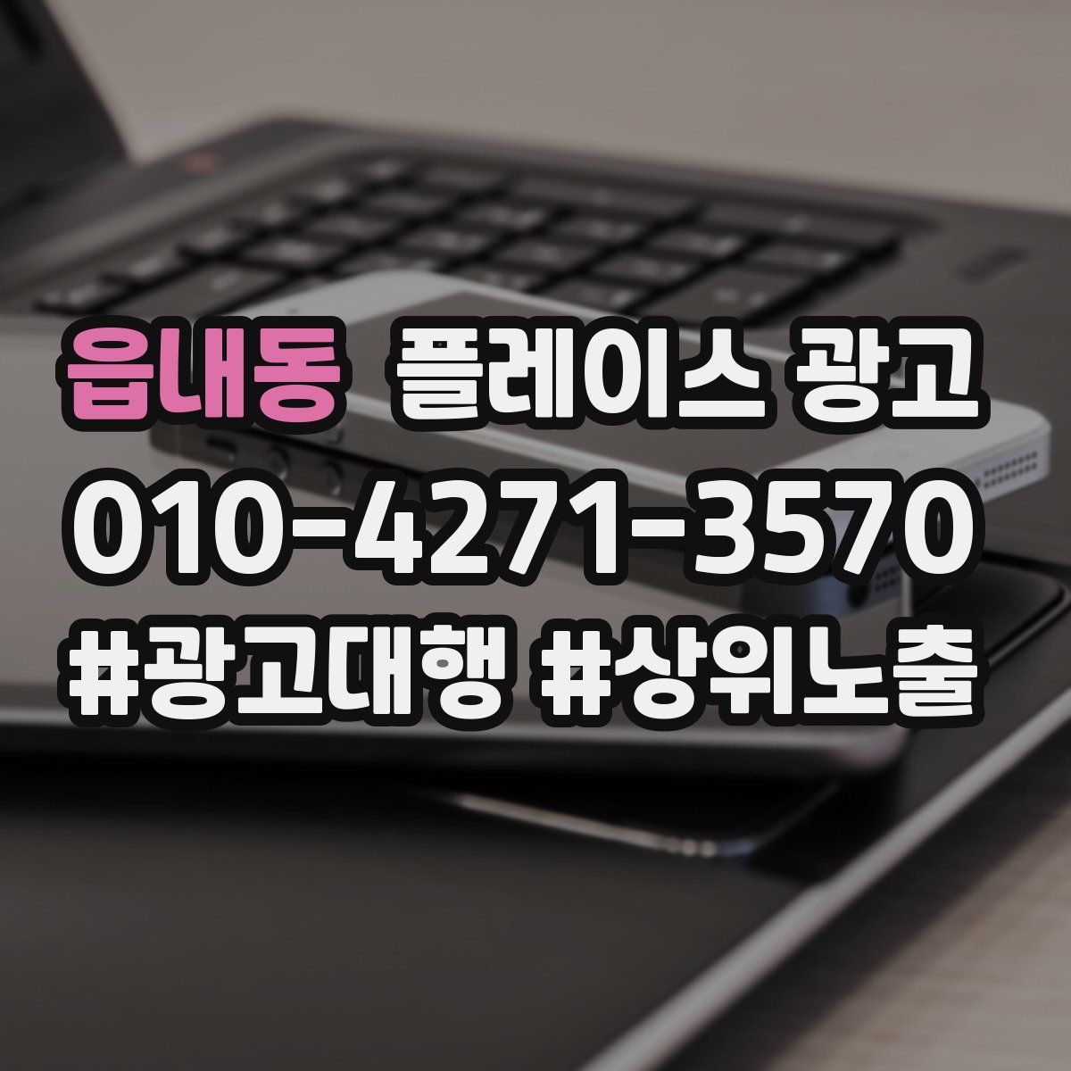 읍내동 플레이스 광고