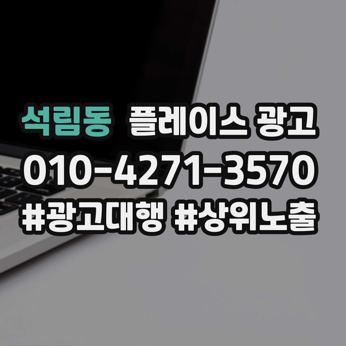 석림동 플레이스 광고