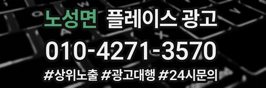 노성면 플레이스 광고