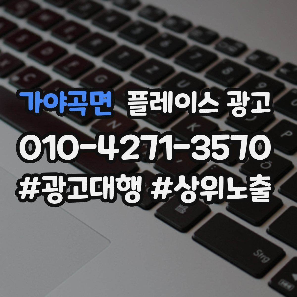 가야곡면 플레이스 광고