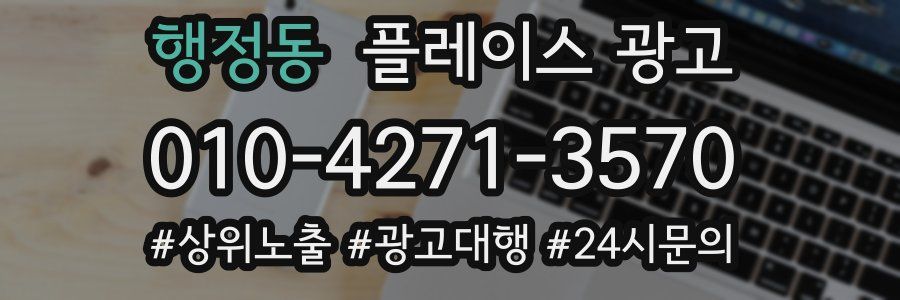 행정동 플레이스 광고