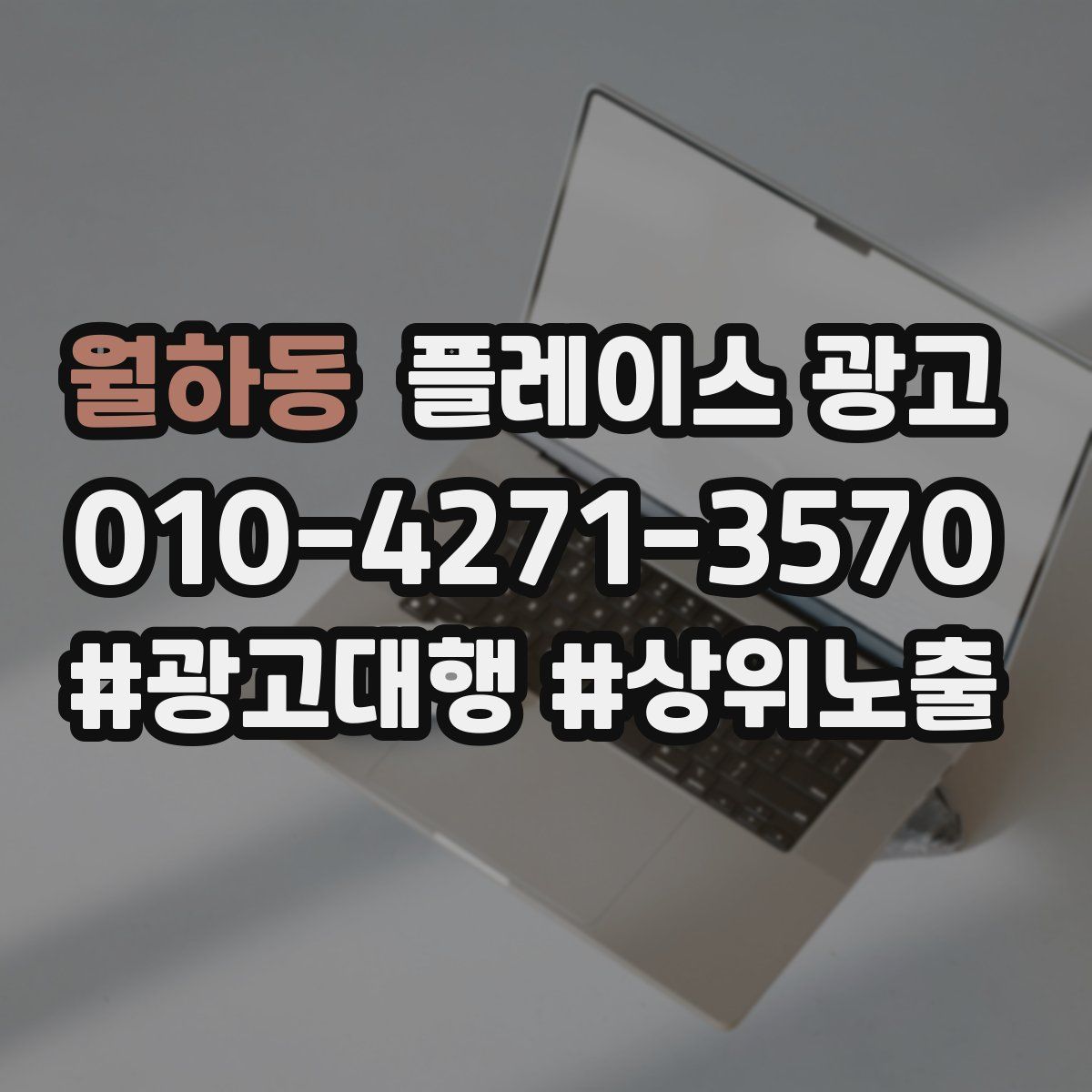 월하동 플레이스 광고
