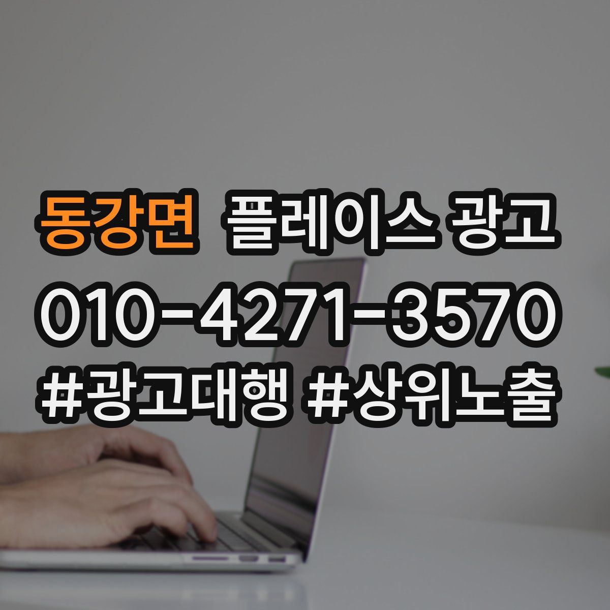 동강면 플레이스 광고