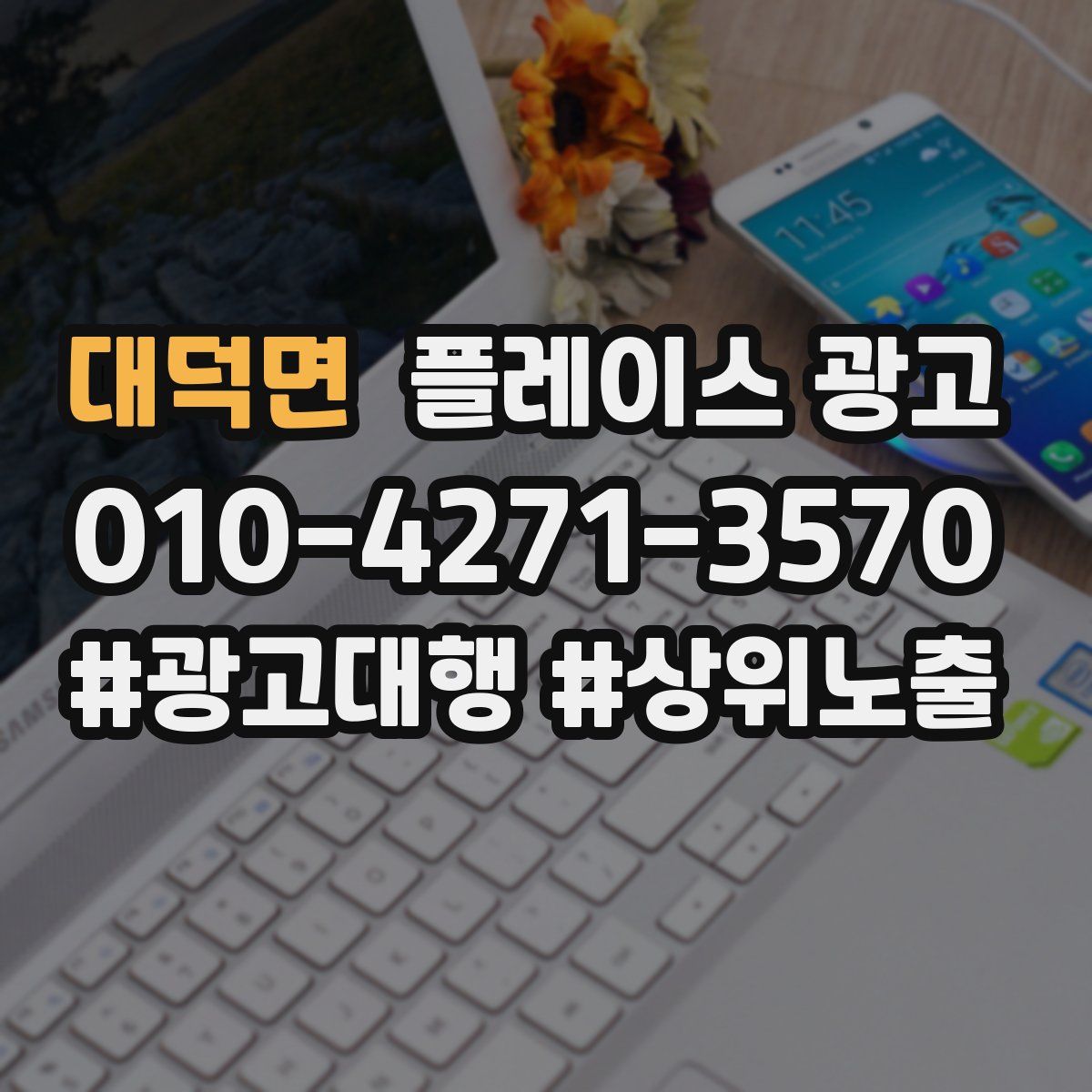 대덕면 플레이스 광고