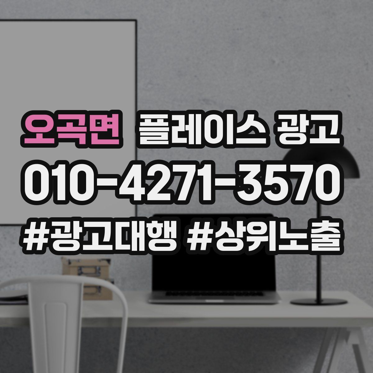 오곡면 플레이스 광고