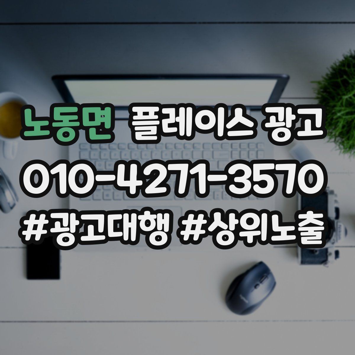 노동면 플레이스 광고 지역 1km 안에서 성과 내는 방법