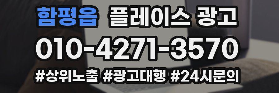 함평읍 플레이스 광고