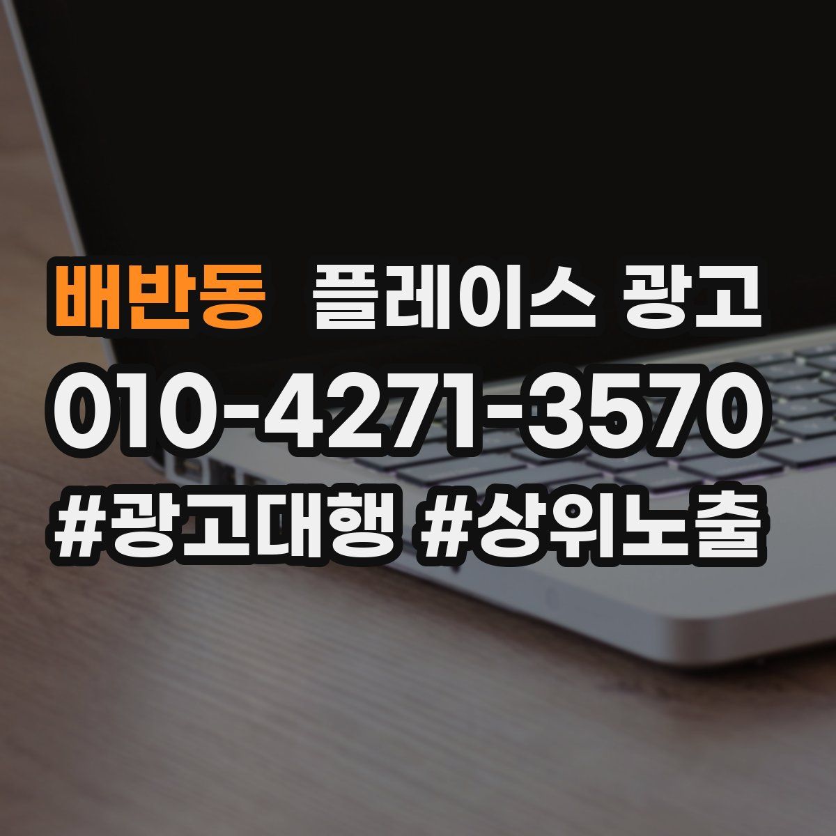 배반동 플레이스 광고