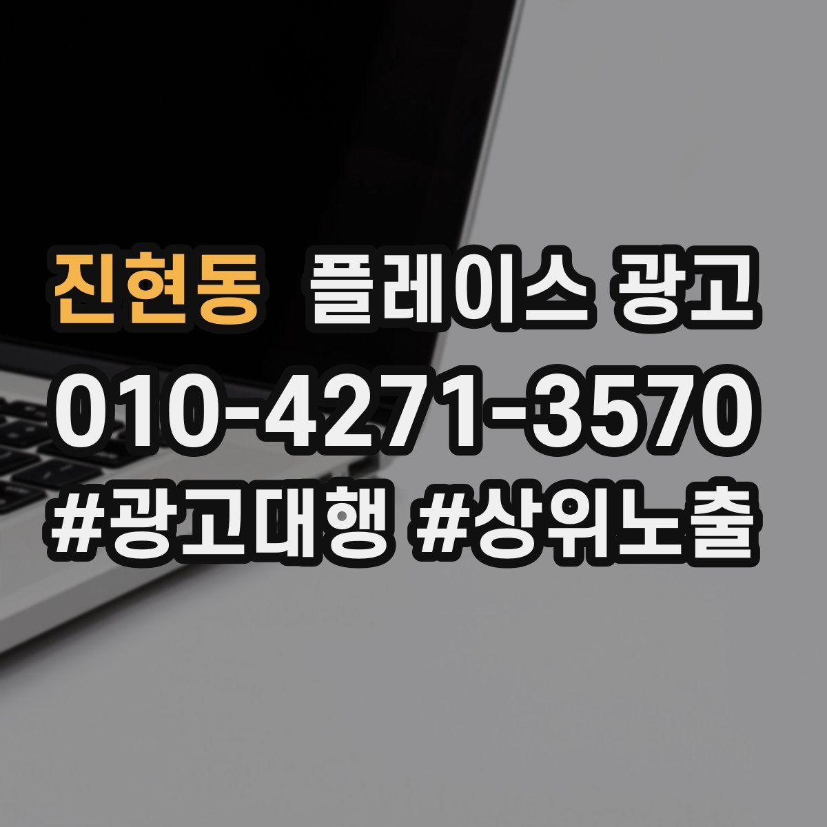 진현동 플레이스 광고