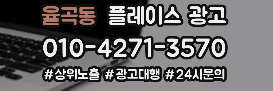 율곡동 플레이스 광고
