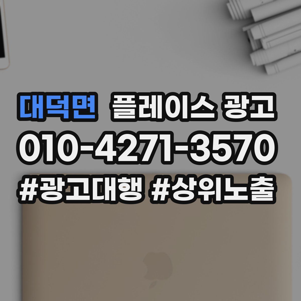 대덕면 플레이스 광고