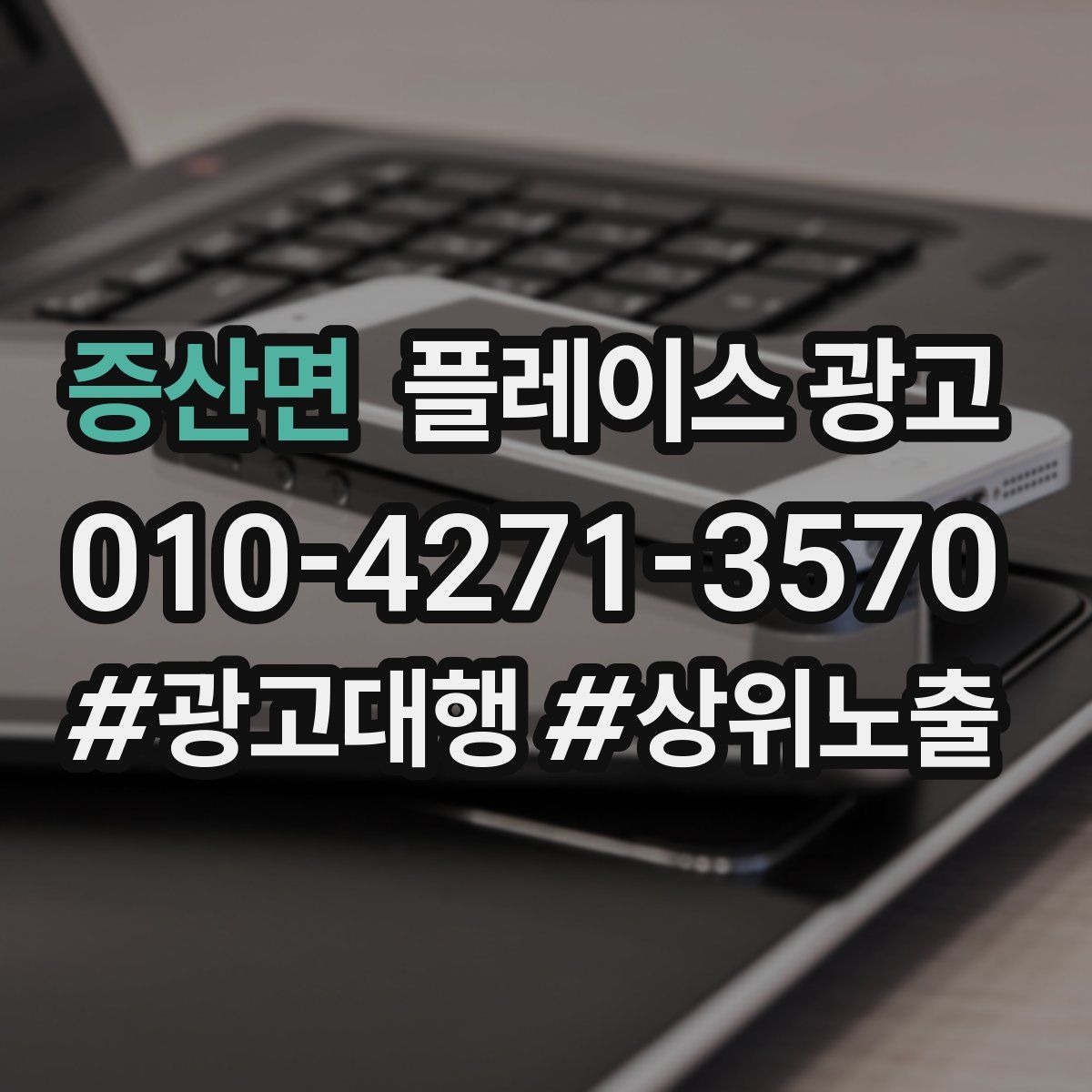 증산면 플레이스 광고