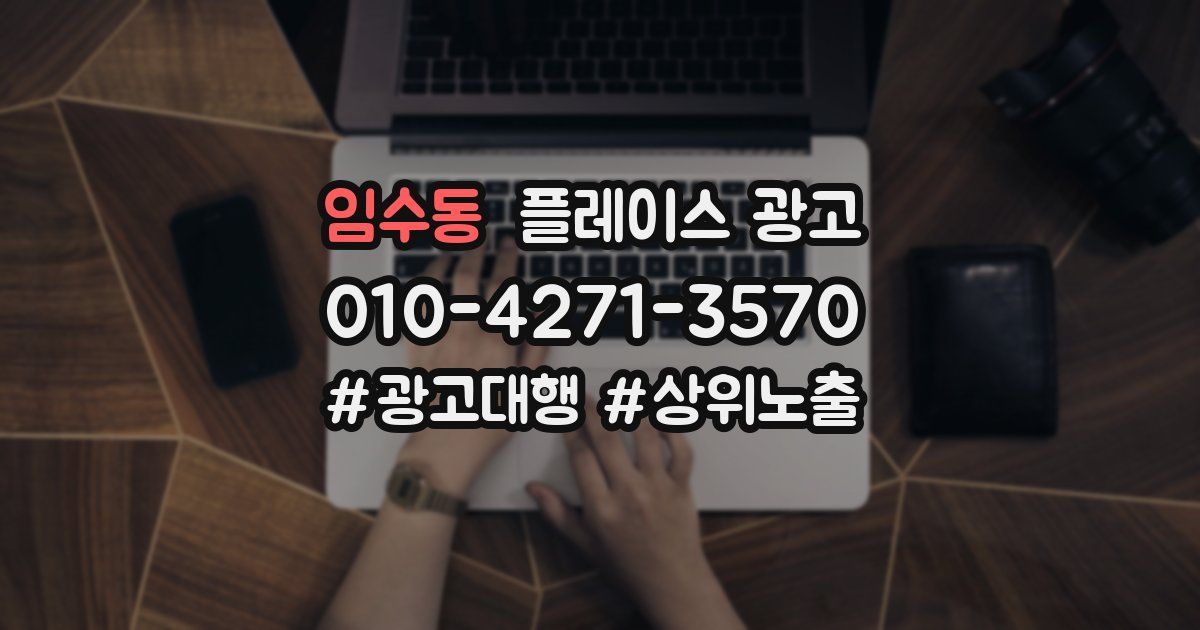 임수동 플레이스 광고