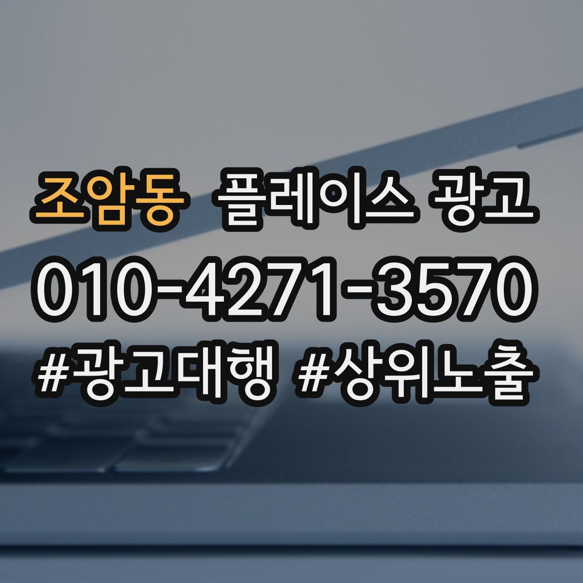 조암동 플레이스 광고