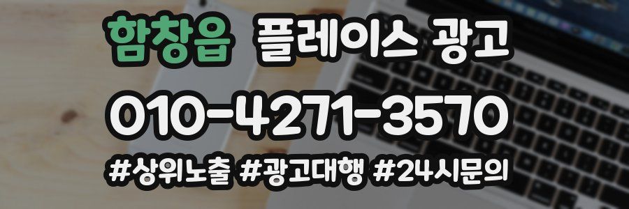 함창읍 플레이스 광고