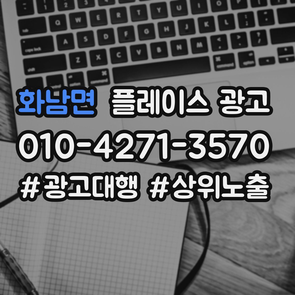 화남면 플레이스 광고