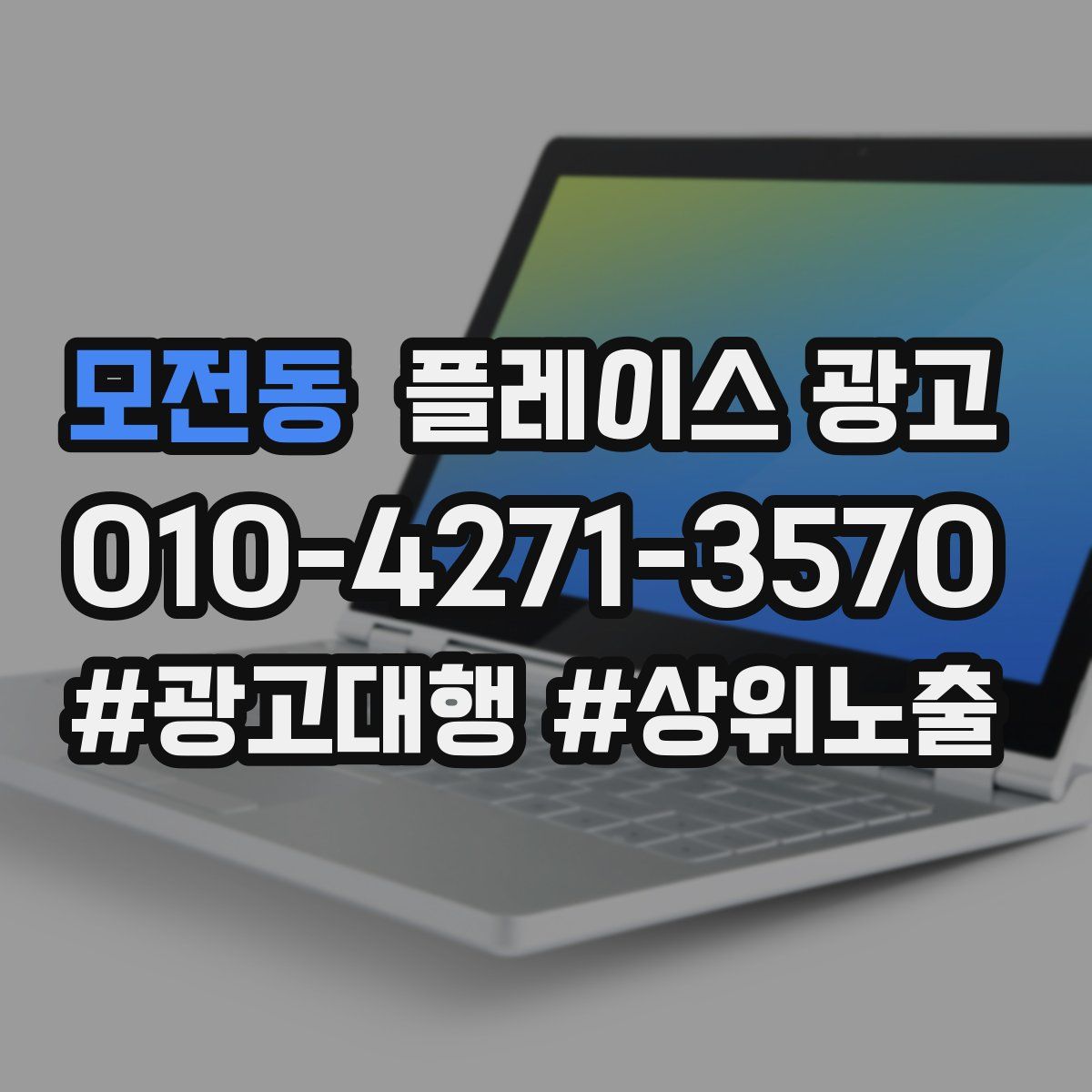 모전동 플레이스 광고