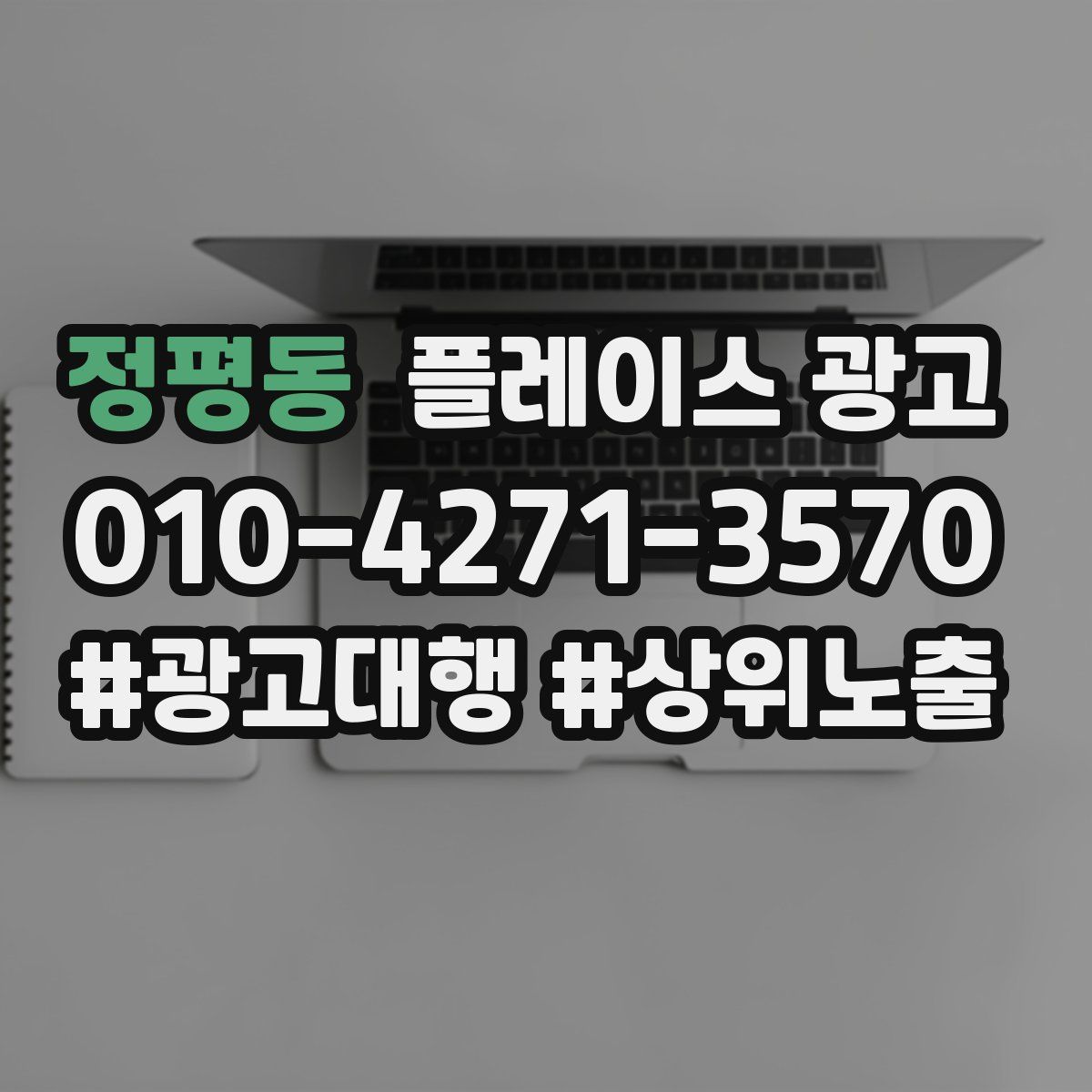 정평동 플레이스 광고