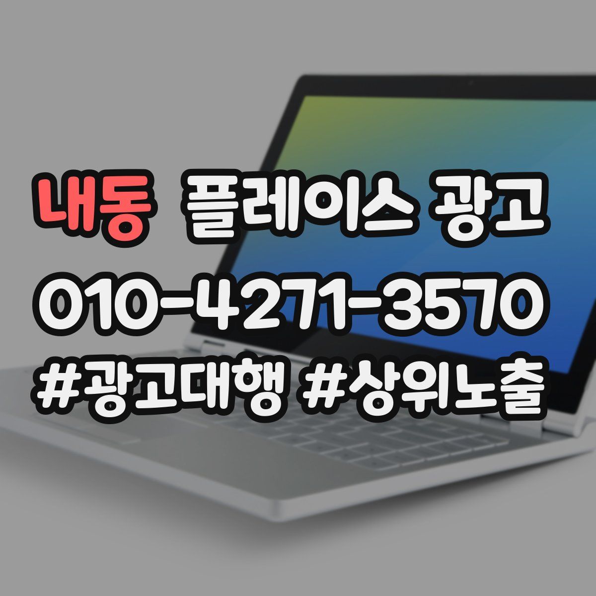 내동 플레이스 광고