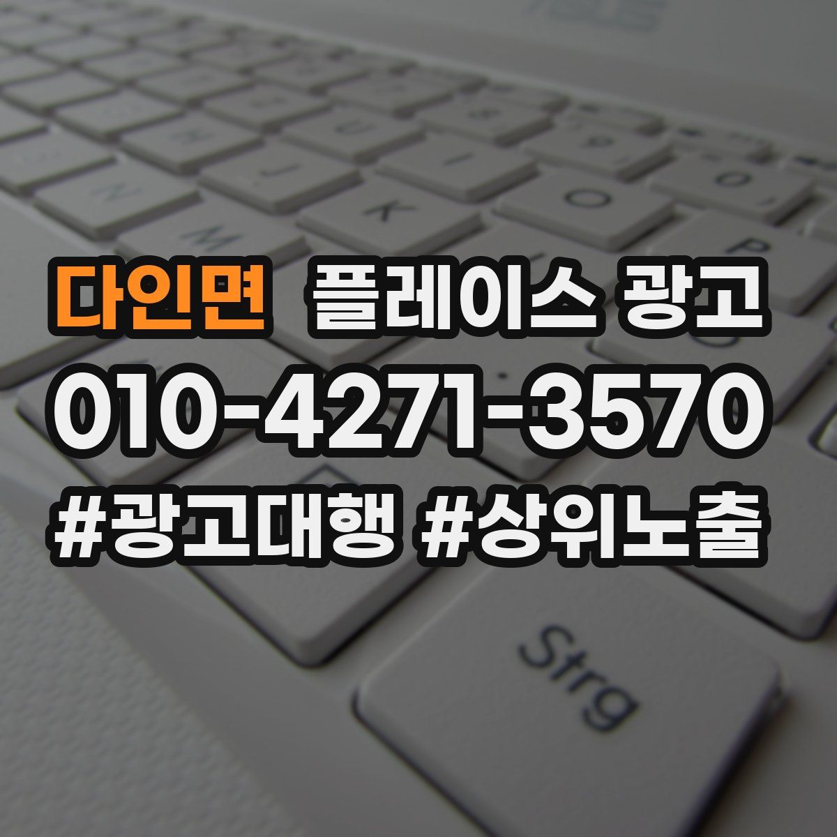 다인면 플레이스 광고