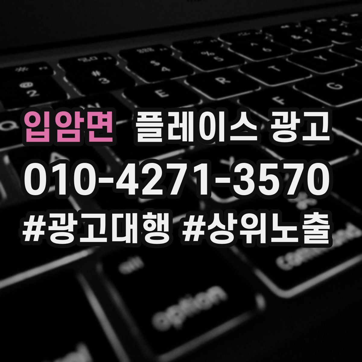 입암면 플레이스 광고