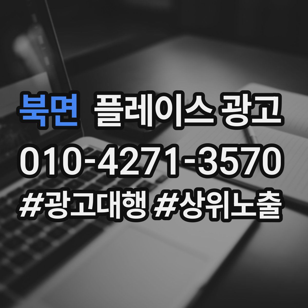 북면 플레이스 광고
