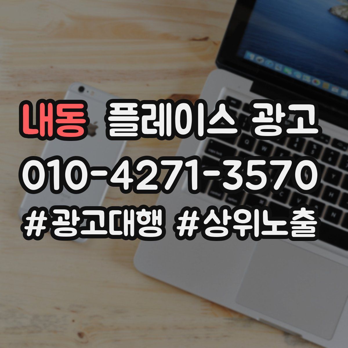 내동 플레이스 광고