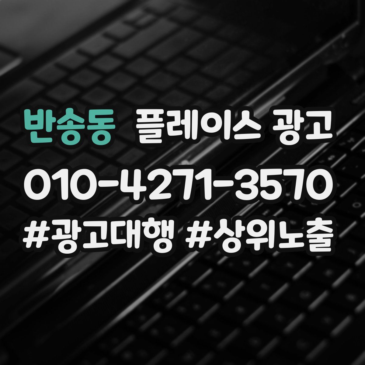 반송동 플레이스 광고