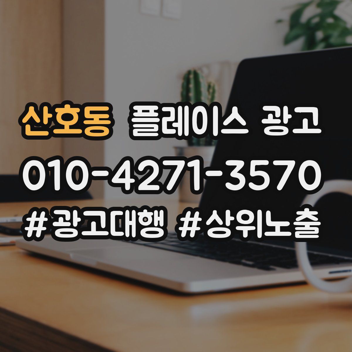 산호동 플레이스 광고