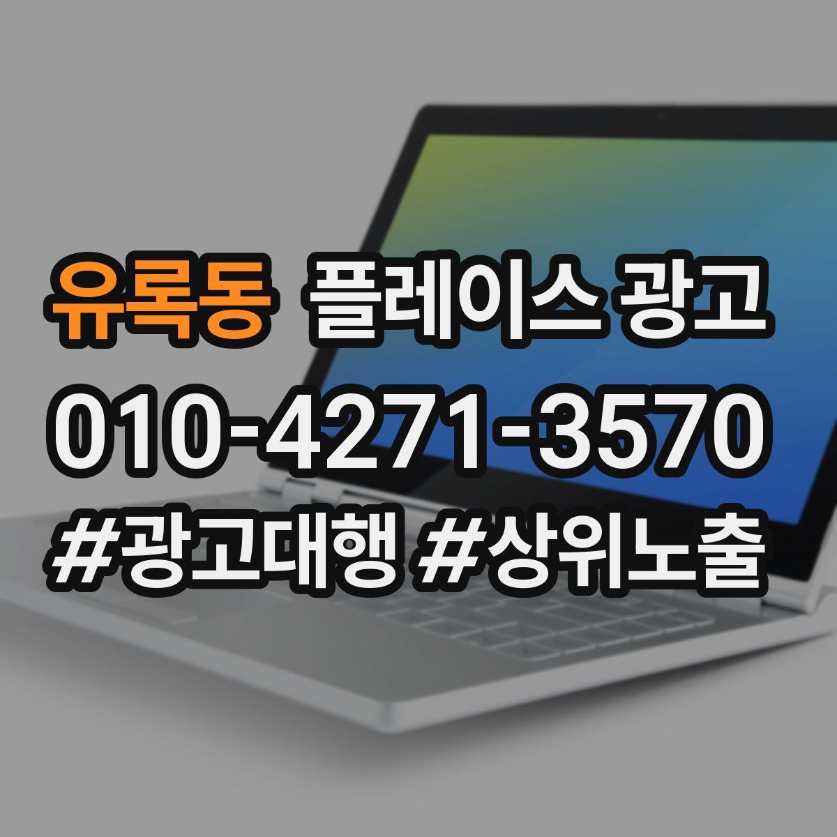 유록동 플레이스 광고