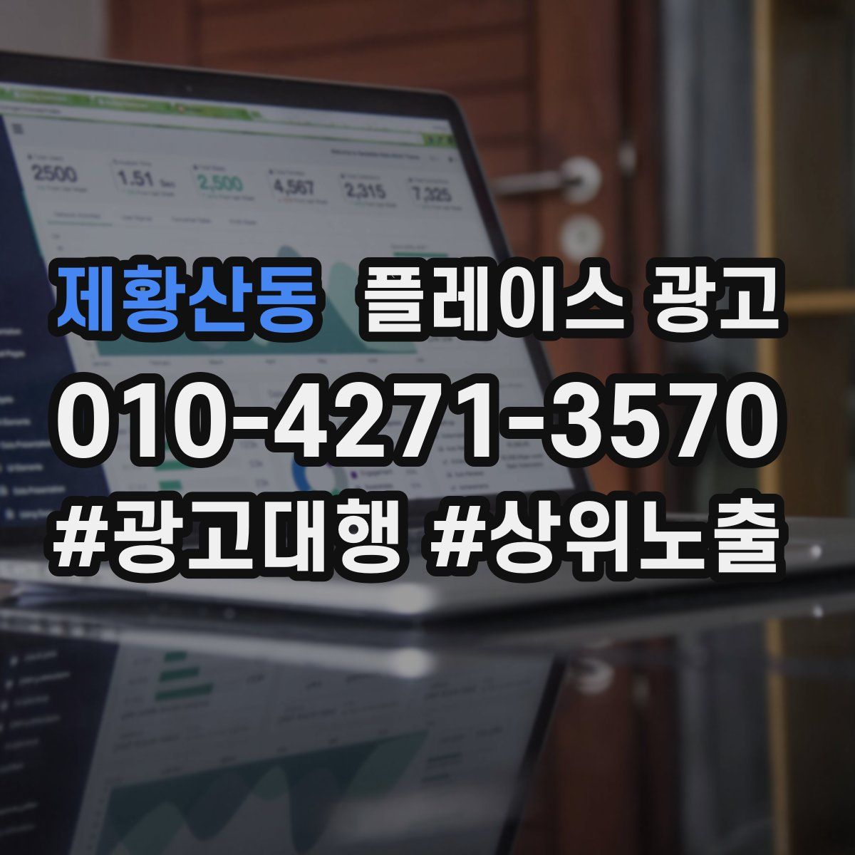 제황산동 플레이스 광고