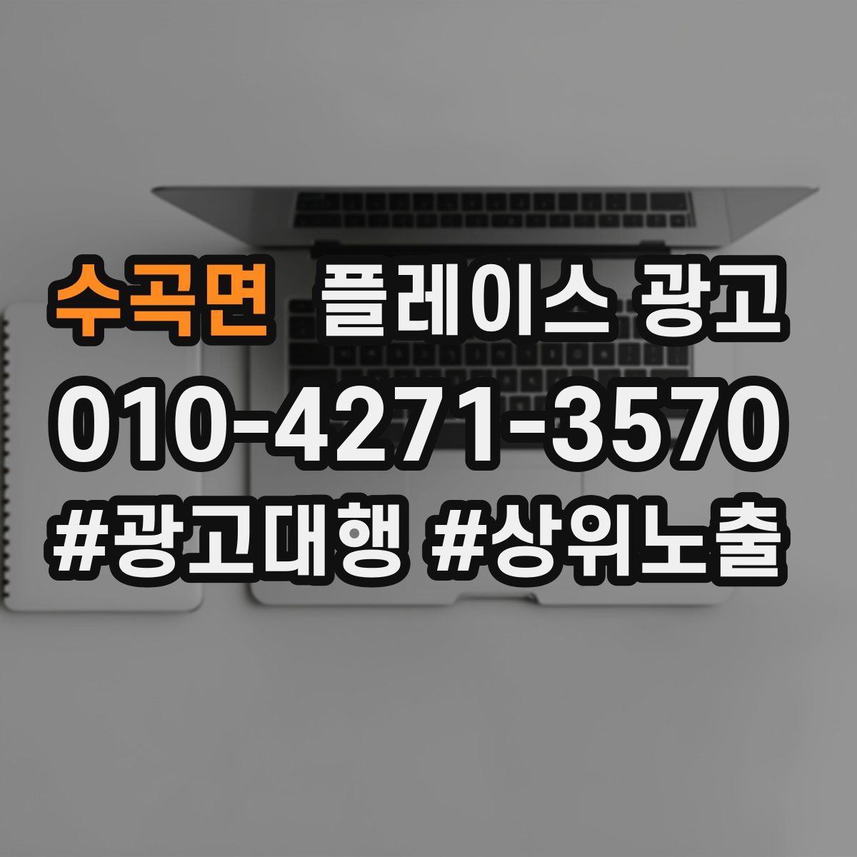 수곡면 플레이스 광고