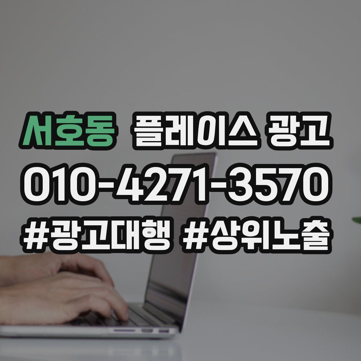 서호동 플레이스 광고