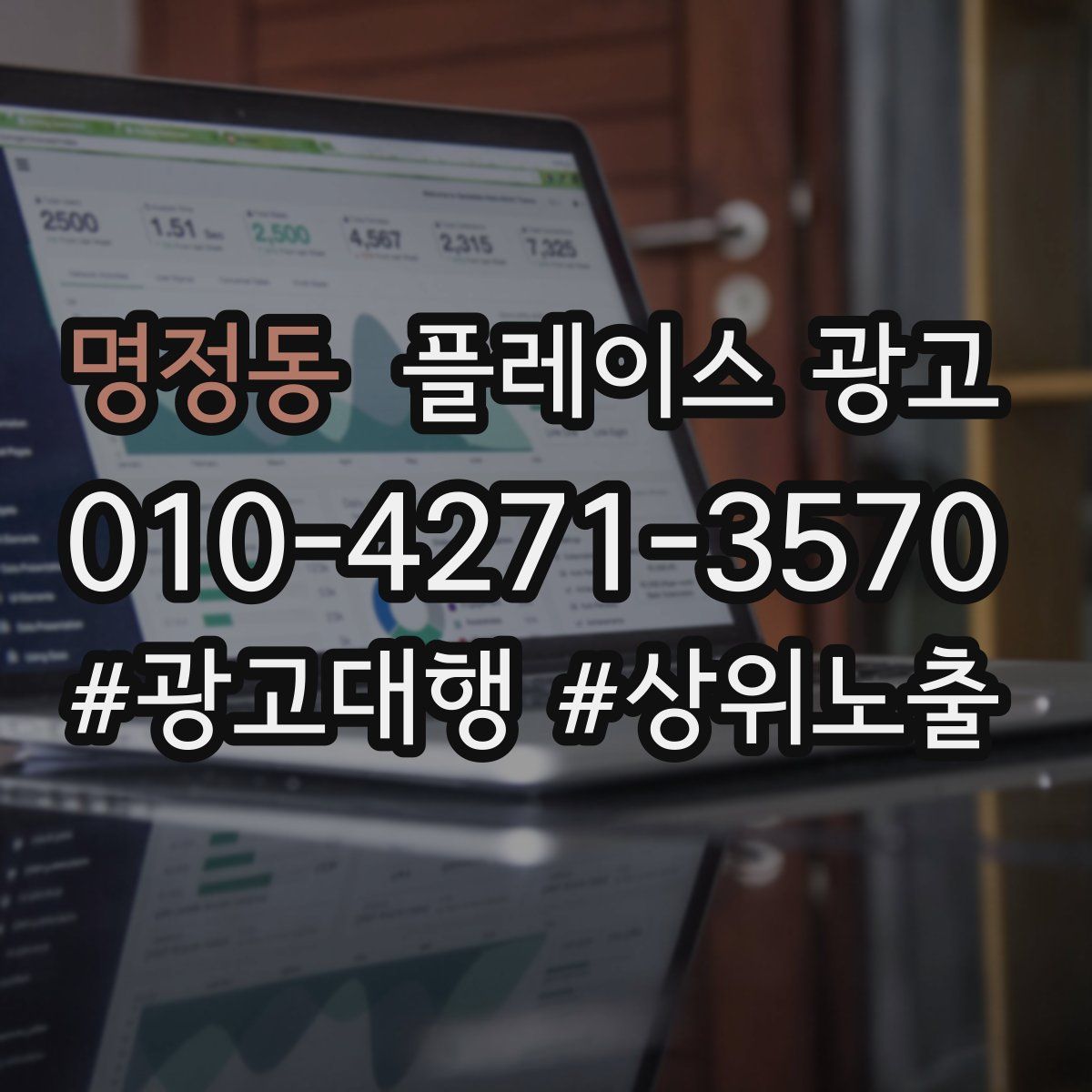 명정동 플레이스 광고