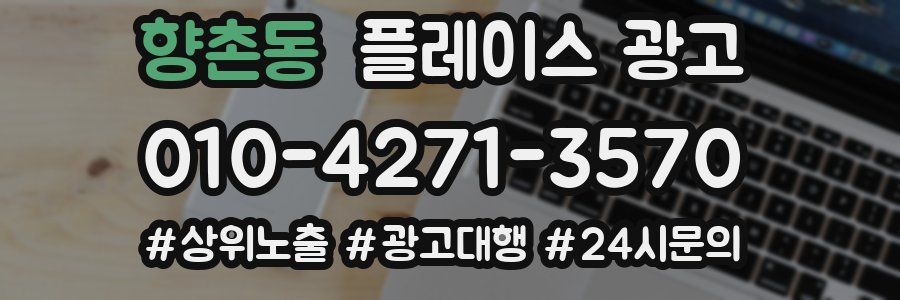 향촌동 플레이스 광고
