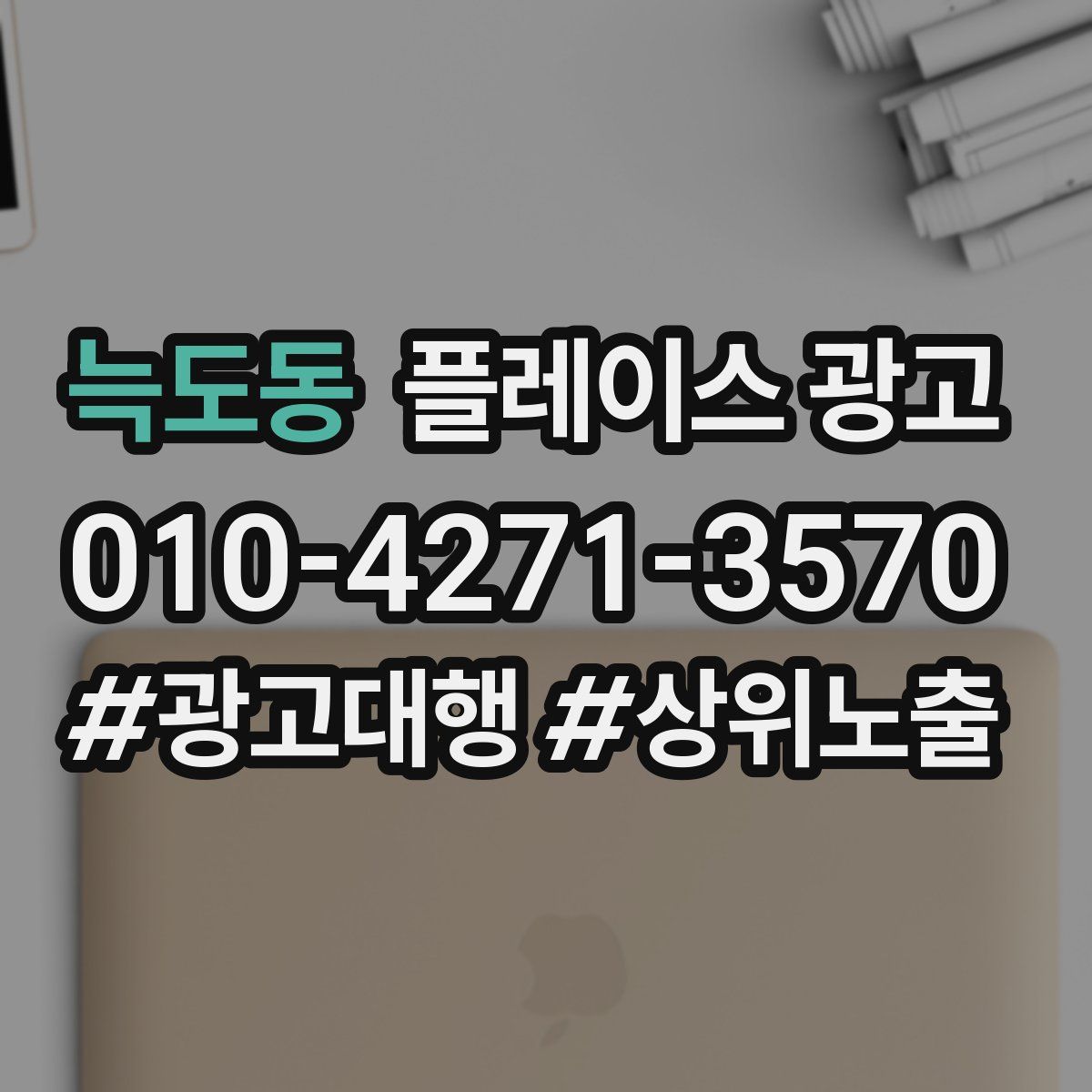 늑도동 플레이스 광고